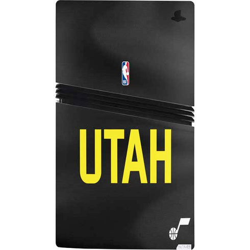 NBA Utah Jazz Jersey PS5 Pro Console Skin